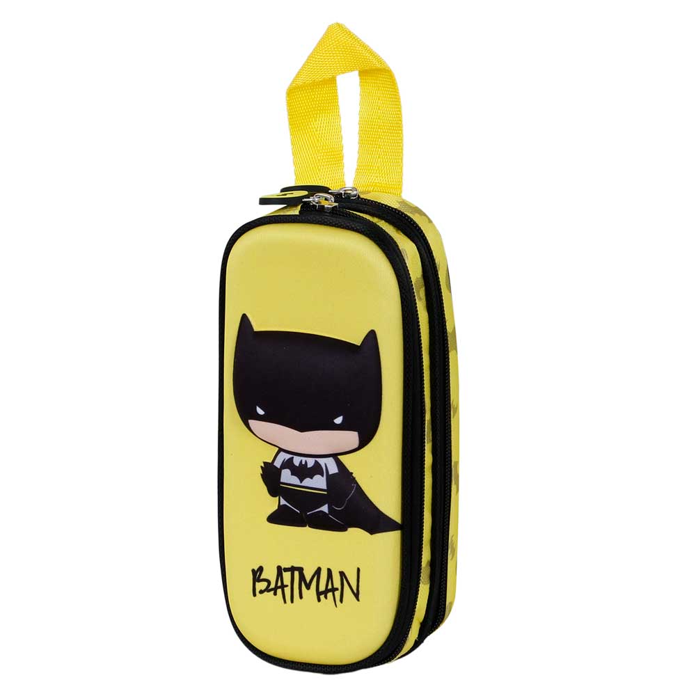Dc Comics Batman Bobblehead  3D double pencil case