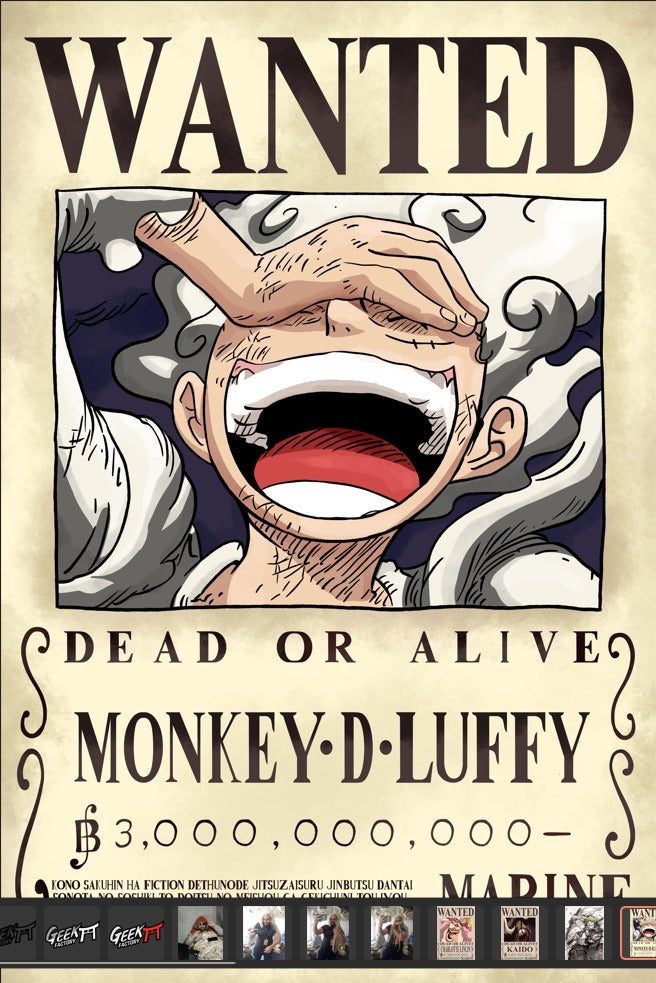 Mini Poster One Piece- LUFFY – HB Manga Kissa