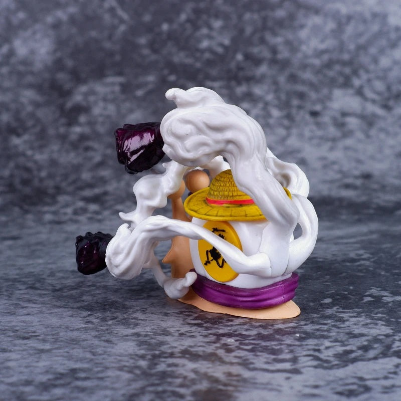 Figurine One Piece Nika Luffy Den Den Mushi