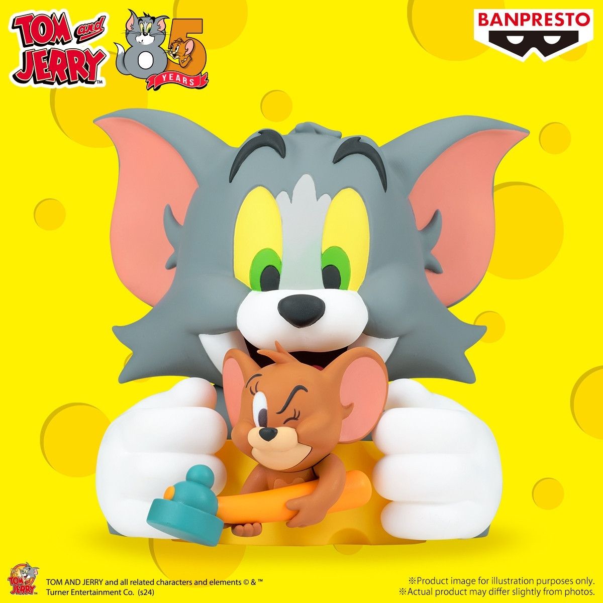 TOM & JERRY - Tom & Jerry - SofViFigur - Bandai