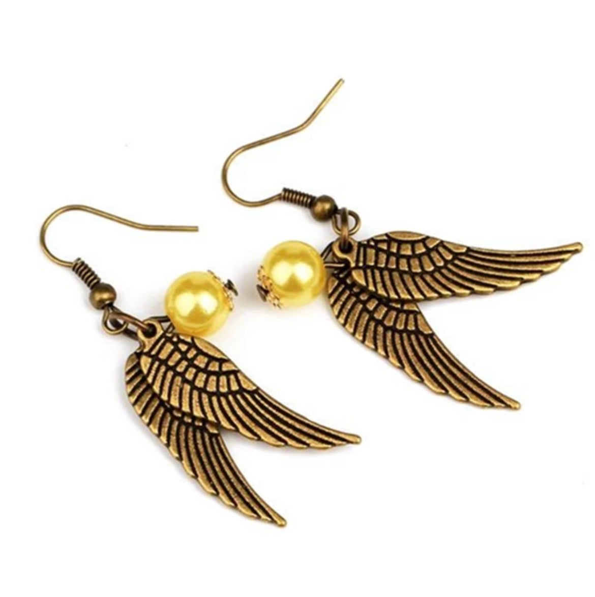 Boucles d'oreilles Harry Potter vif d’or