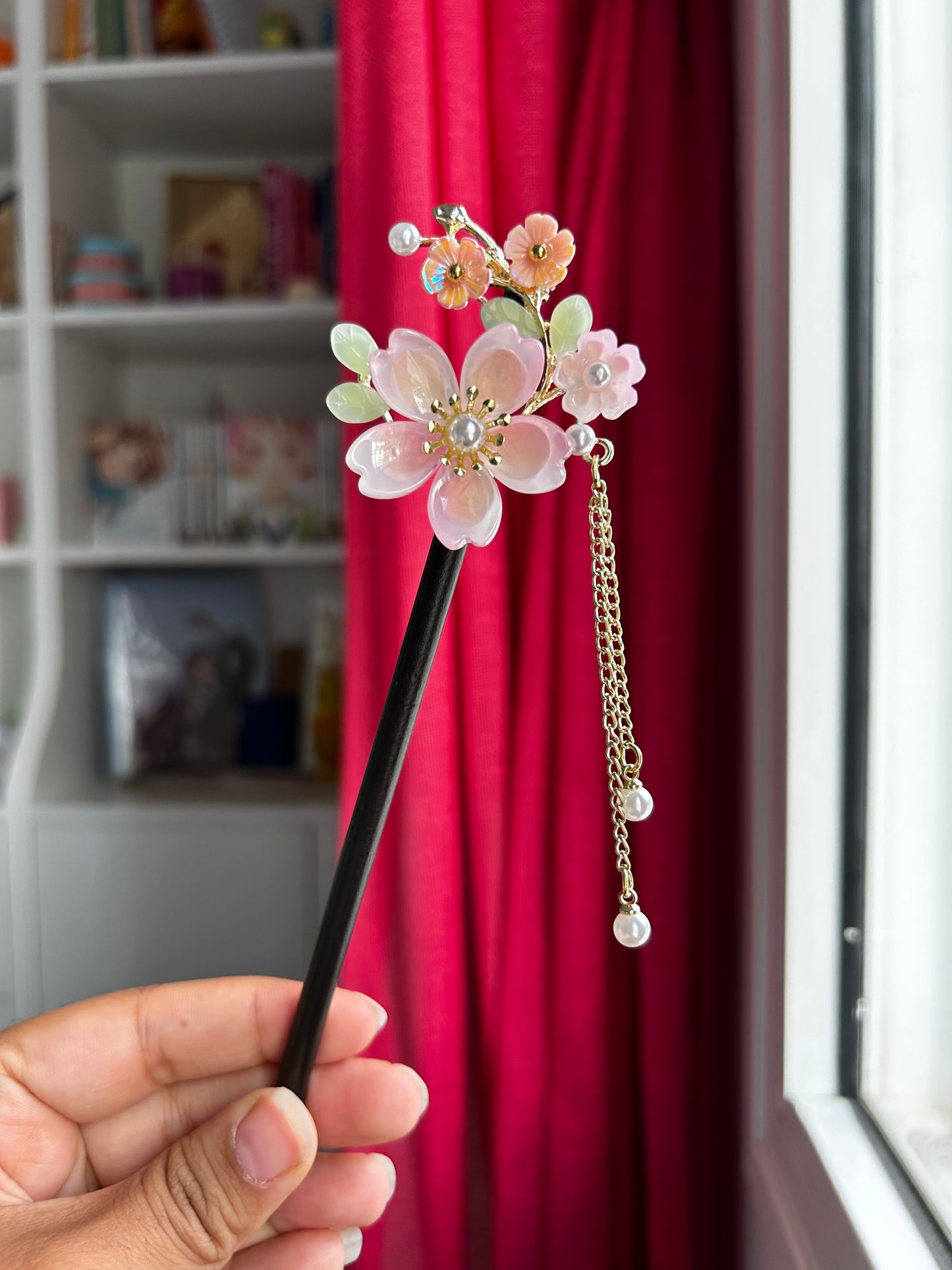 Hair pins Sakura Flower