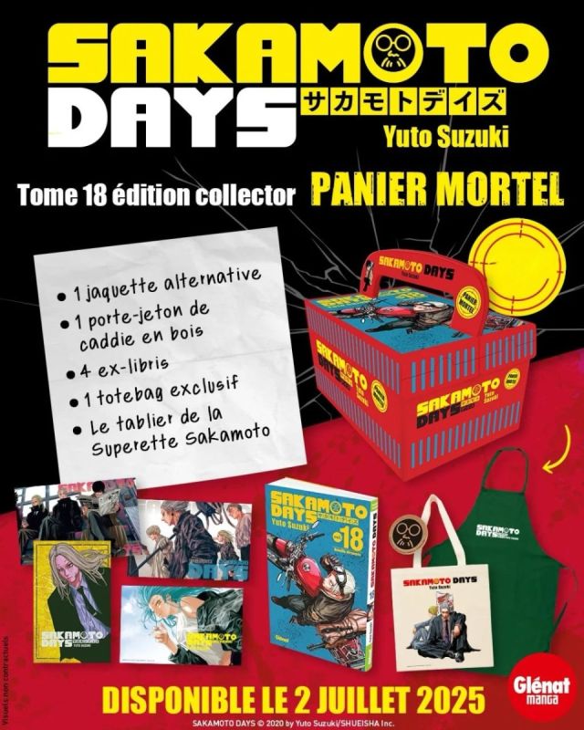 Sakamoto Days T18 - Édition Panier Mortel