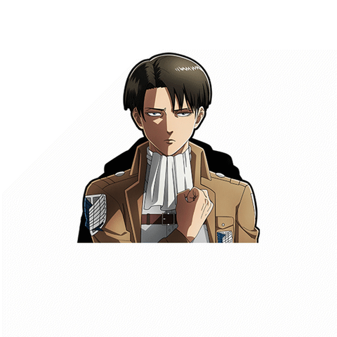 Stickers 3d Attack on titan - Levi