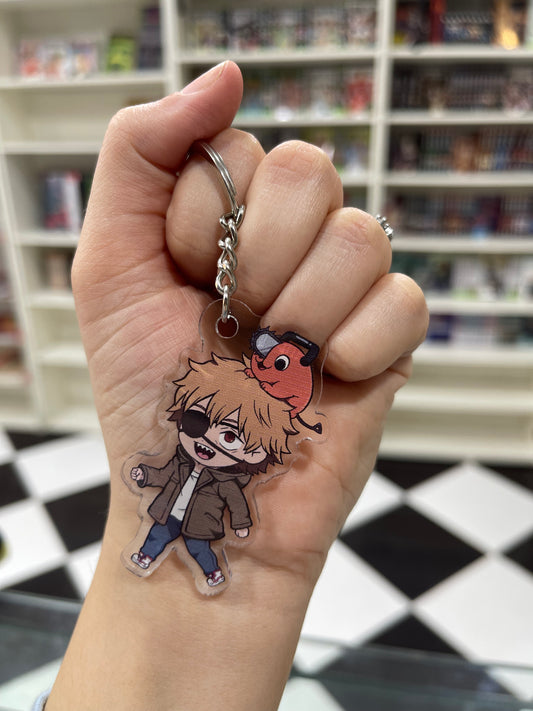 Porte Cle Chainsaw Man - Denji