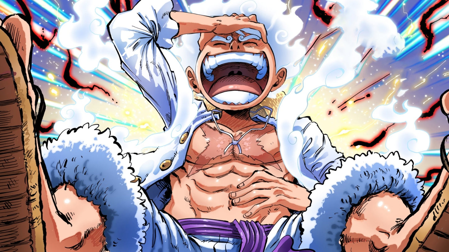 Poster one piece luffy
