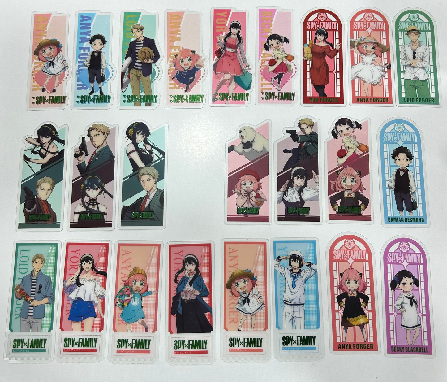 Marque page PVC Spy X Family