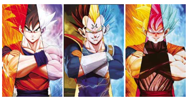 Poster 3D Dragon Ball Super