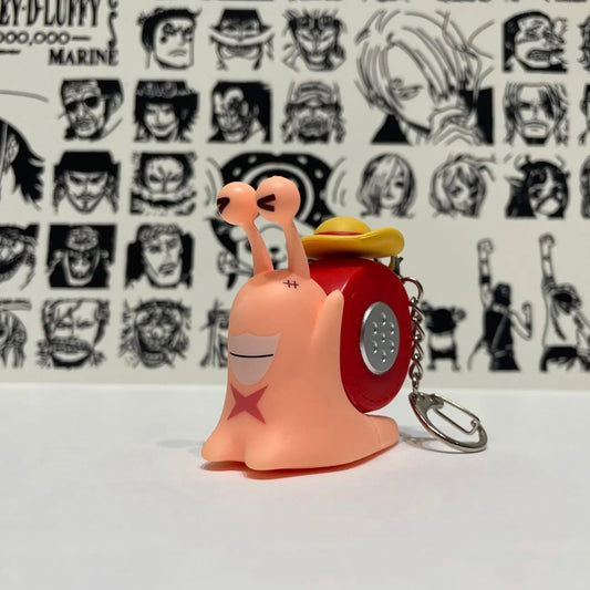 Porte Cle Den Den Mushi- Luffy