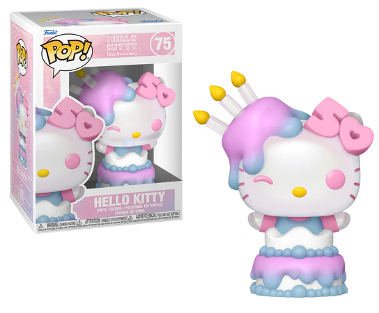 HELLO KITTY 50TH Anniv- Hello Kitty in Cake - Funko POP!