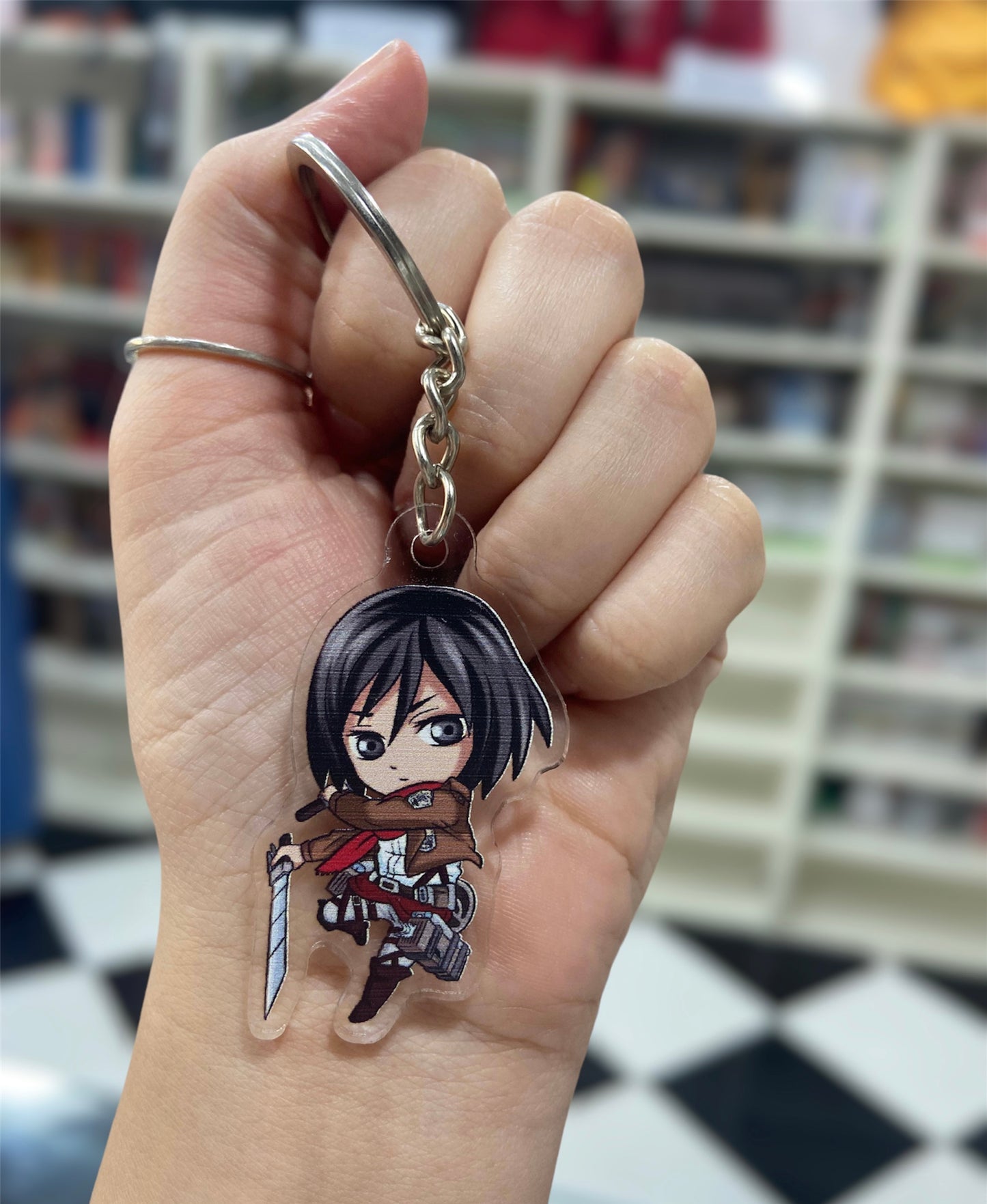 Porte Cle Attaque des titans- mikasa