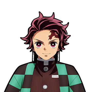 Stickers 3D Demon Slayer - Tanjiro