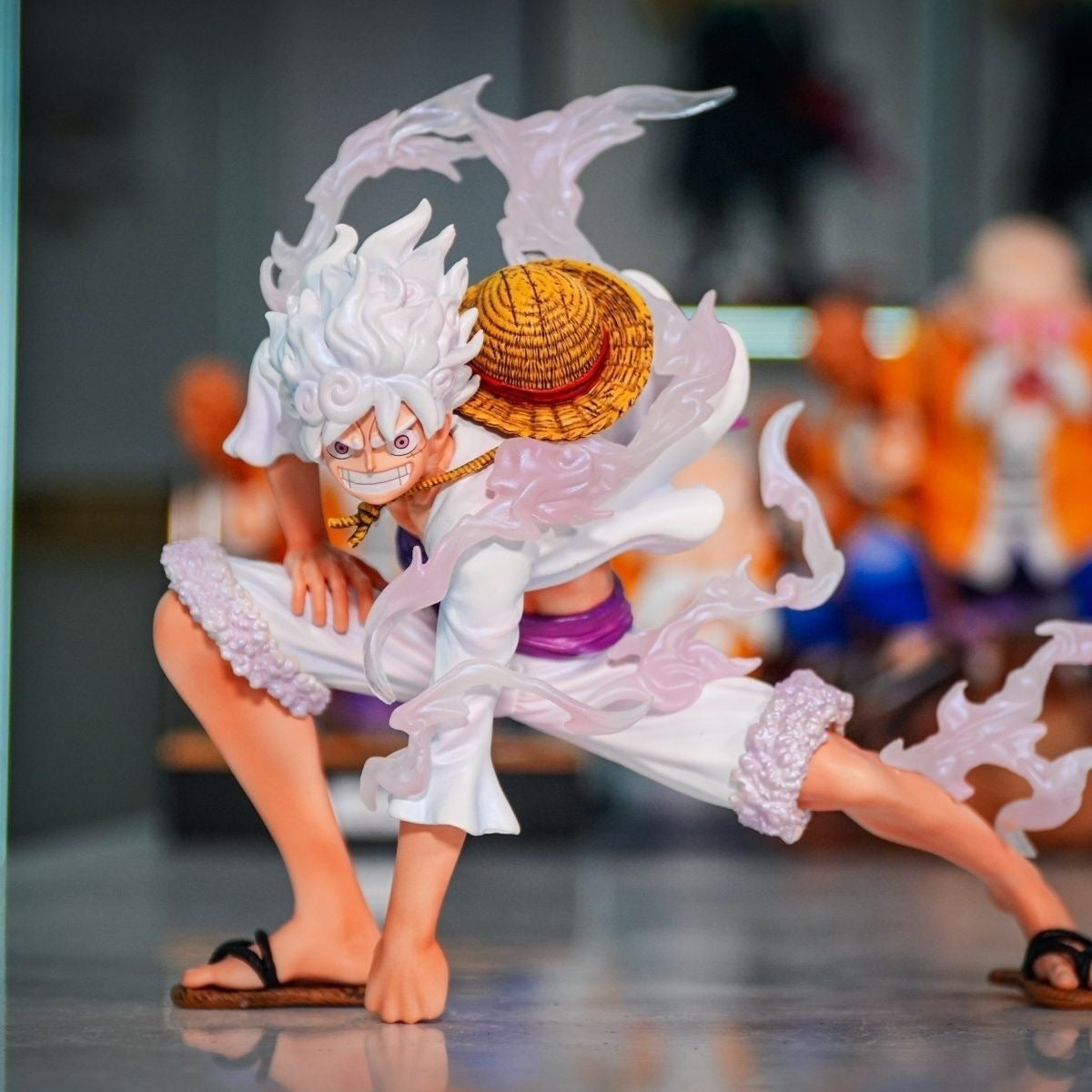 Figurine One piece - monkey D. Luffy Gear 5
