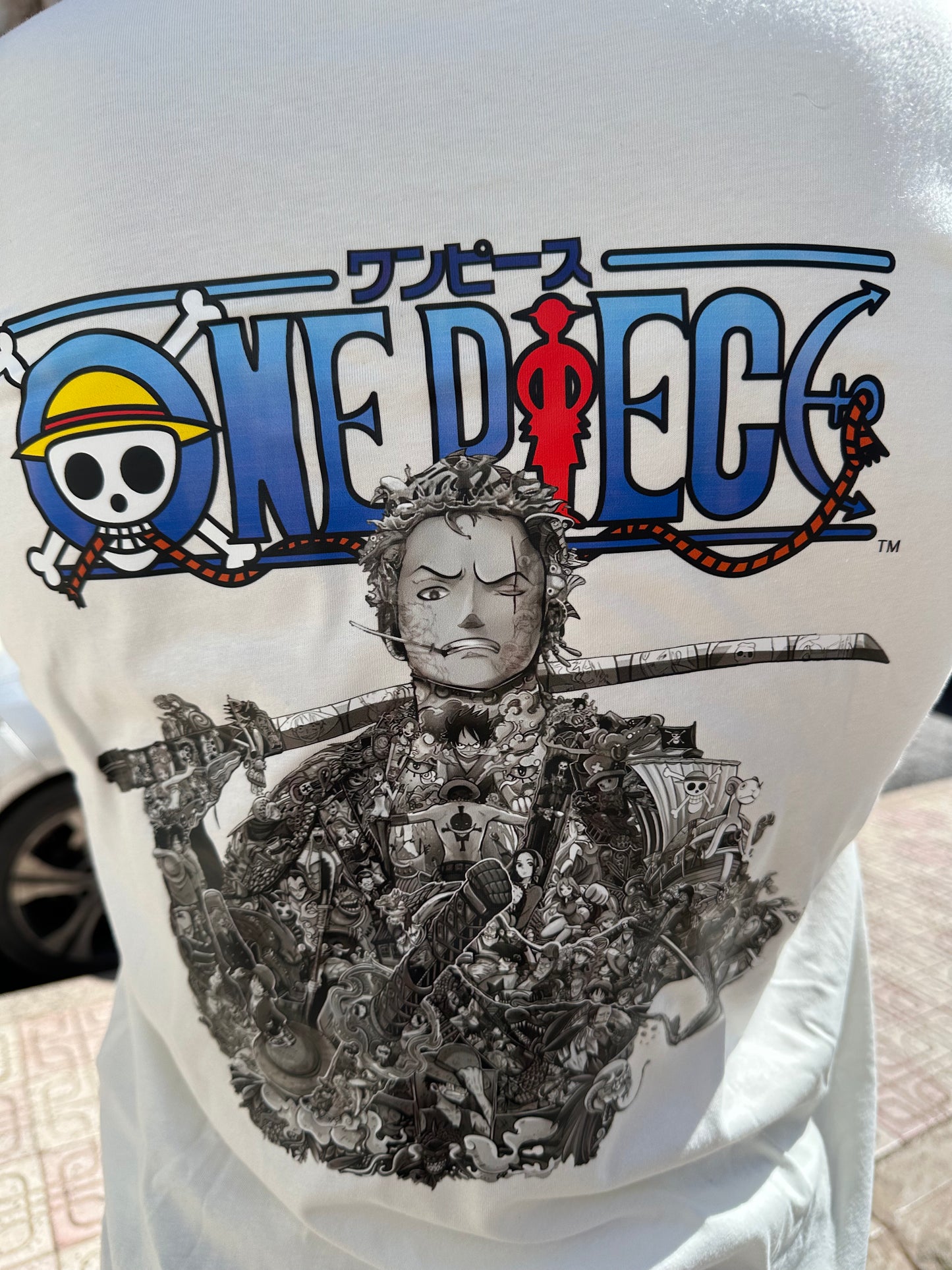 T-shirt one piece zoro