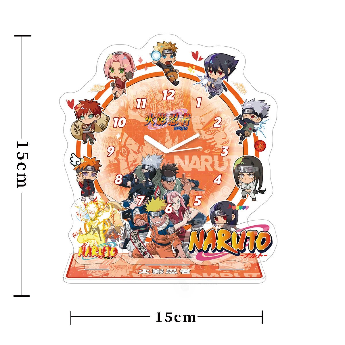 Horloge Naruto