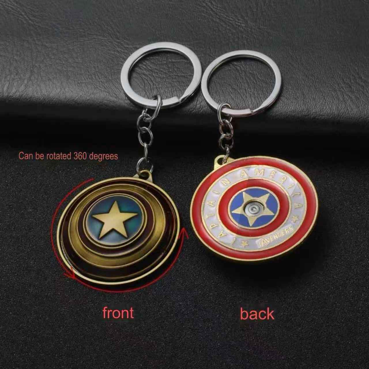 Porte clé Metal Captain America