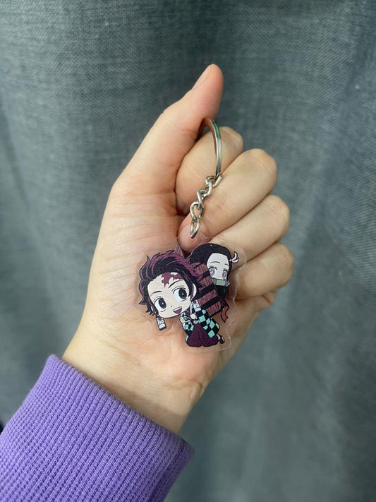 Porte Cle Demon slayer - Tanjiro & Nezuko