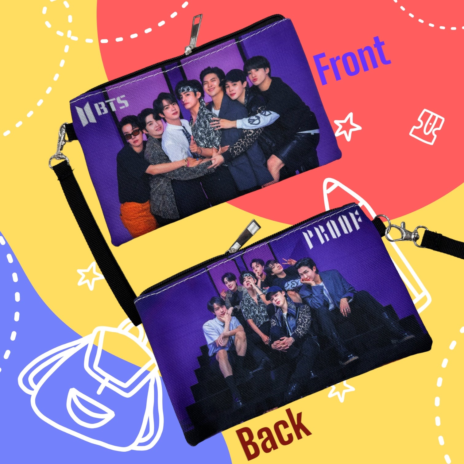 Trousse pencil Case BTS HB Manga Kissa trousse-pencil-case-bts-hb-manga-kissa