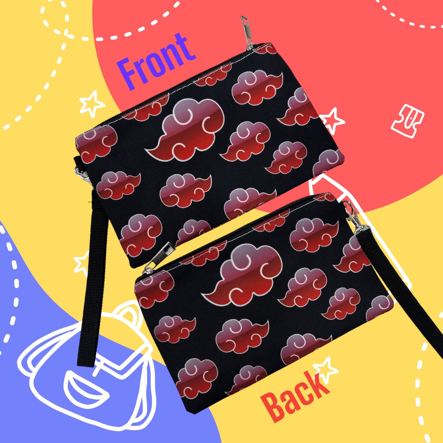 Trousse (pencil case) - Naruto Akatsuki