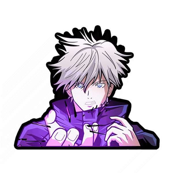 Sticker 3D Jujutsu Kaisen - Gojo- Phone case