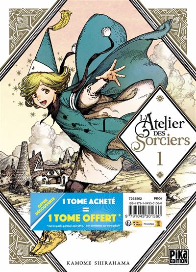 L'Atelier des sorciers Pack Offre Découverte T01 et T02