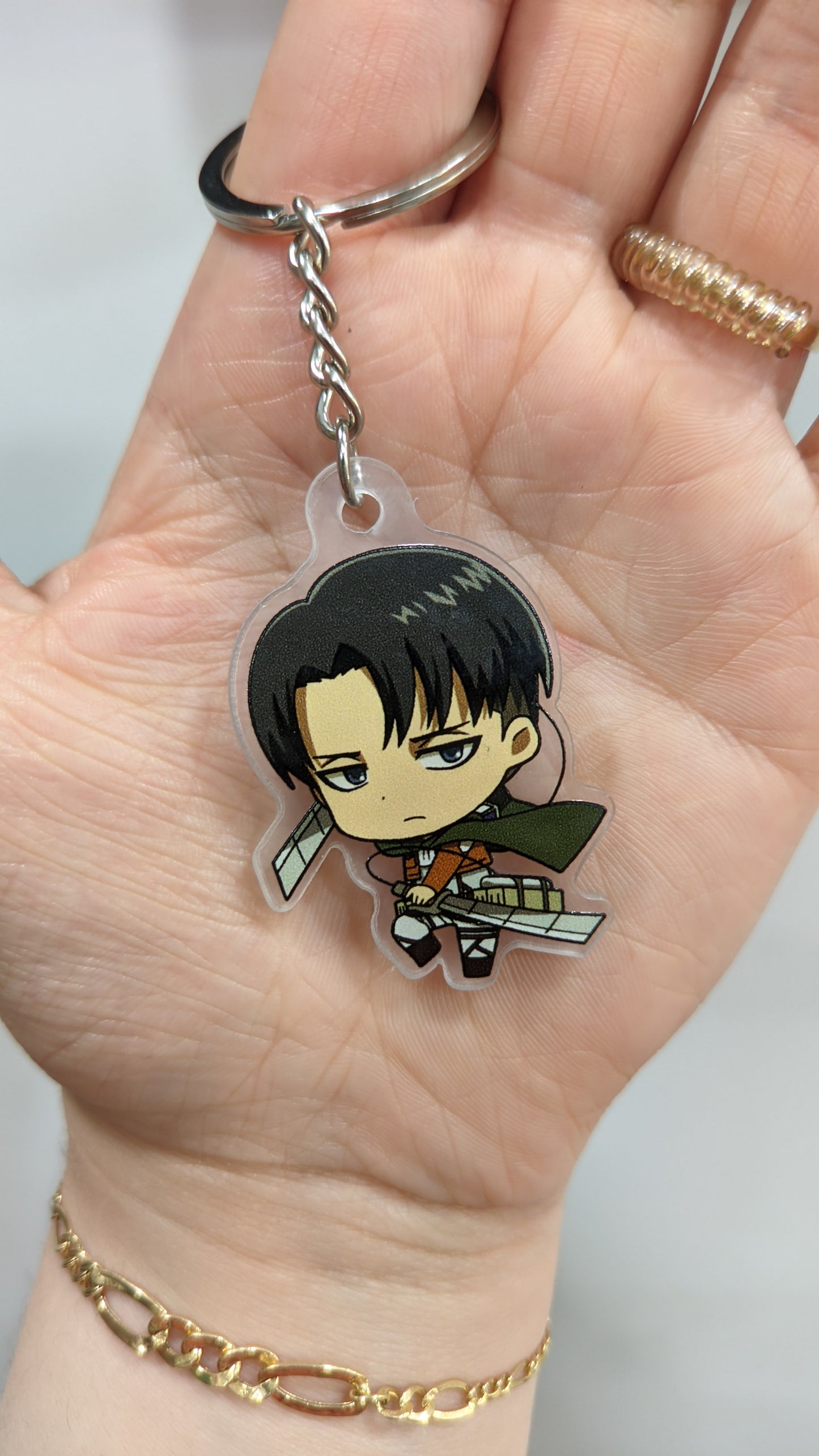Porte Cle Attaque des titans- Levi