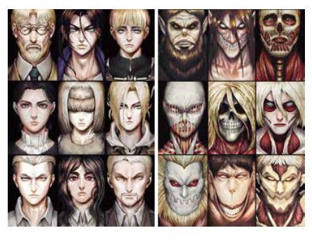 Poster 3D Attaque on Titans