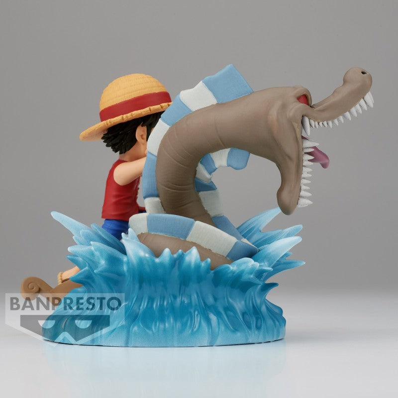 ONE PIECE - Monkey D. Luffy Vs Local Sea Monster - WCF Banpresto/ Bandai