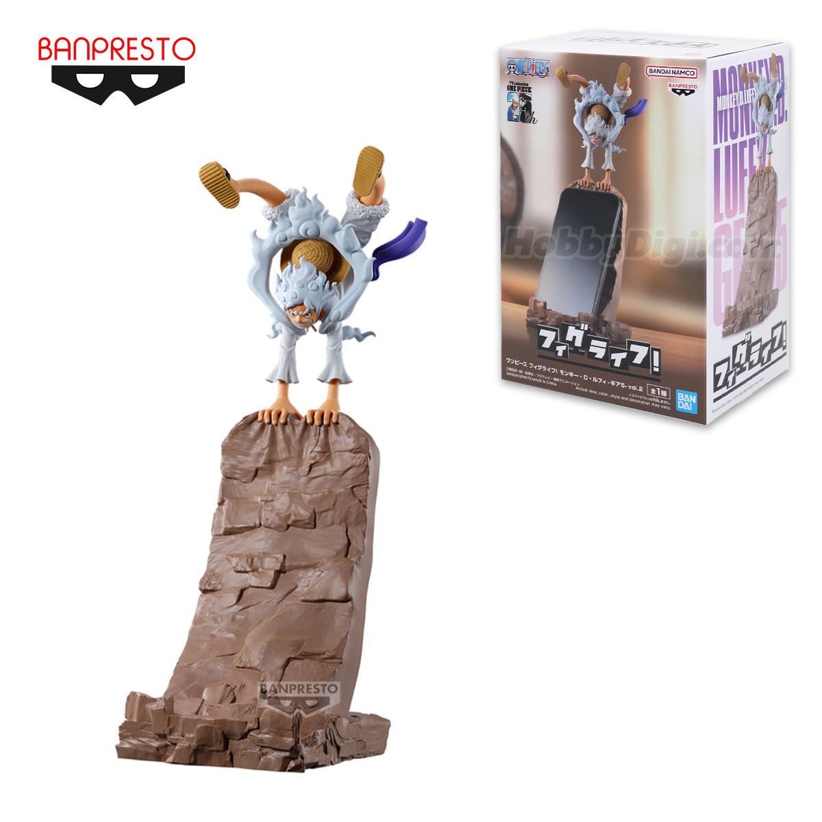 ONE PIECE - Monkey D. Luffy GEAR5 Vol.2  -Prize Figure FigLife - Banpresto/ Bandai