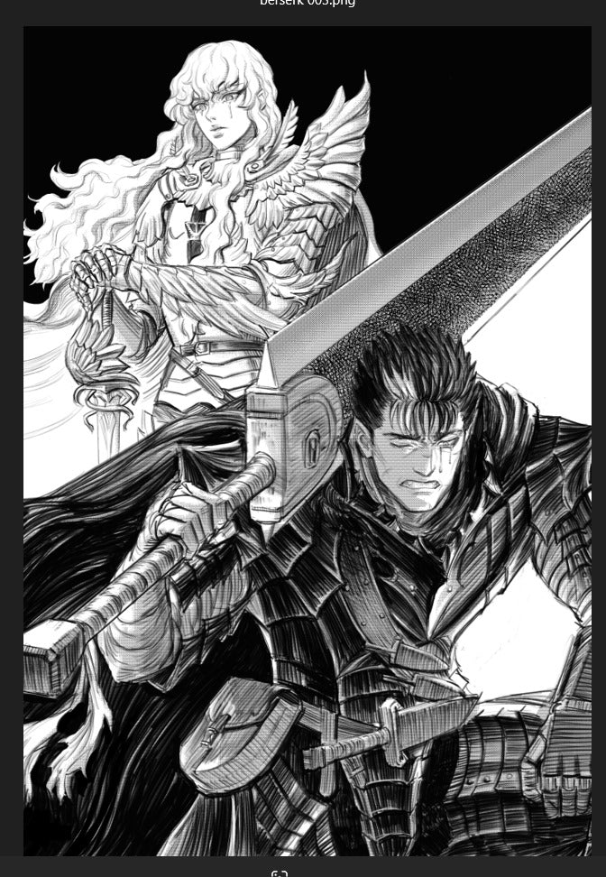 Mini Poster berserk