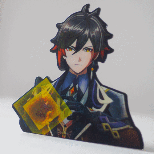 Stickers 3D Genshin impact Phone case