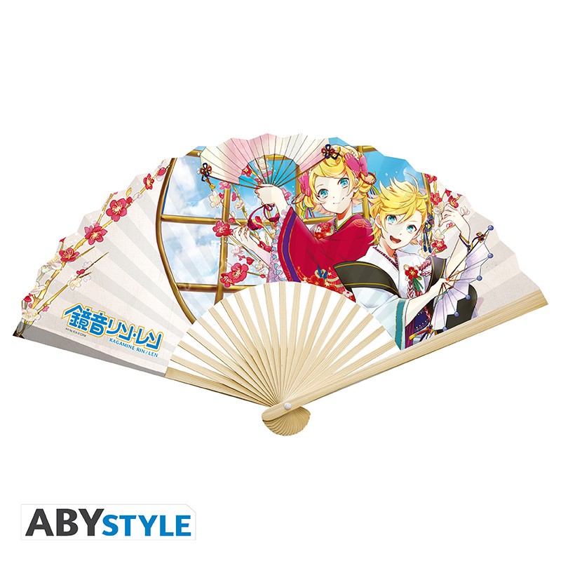 HATSUNE MIKU - Eventail "Hatsune Miku & Jumeaux Kimono"
