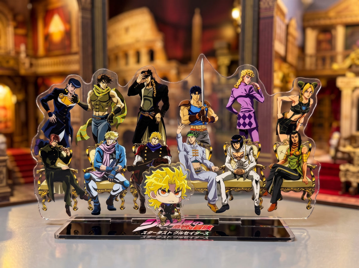 Figure Stand Jojo's Bizzare - Groupe -