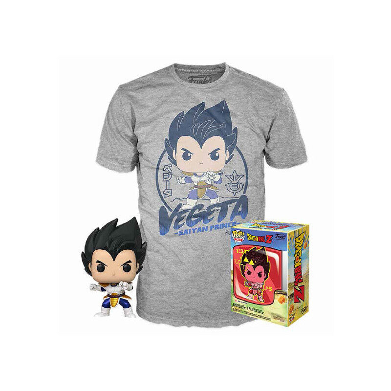 DRAGON BALL Z - Vegeta - Funko POP! + T-Shirt -Boite abimé-