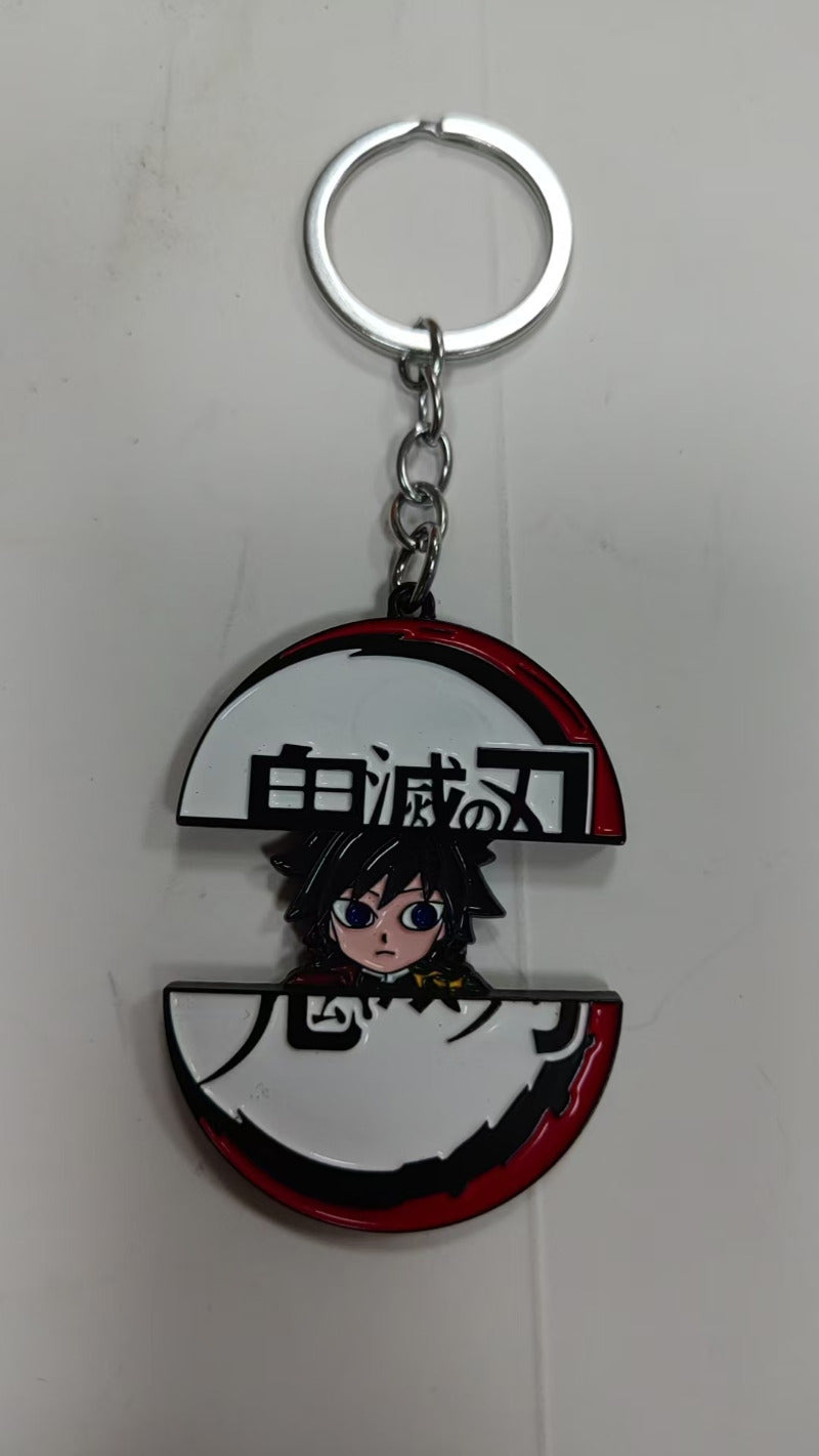 Porte Cle Metal Demon Slayer - Giyu