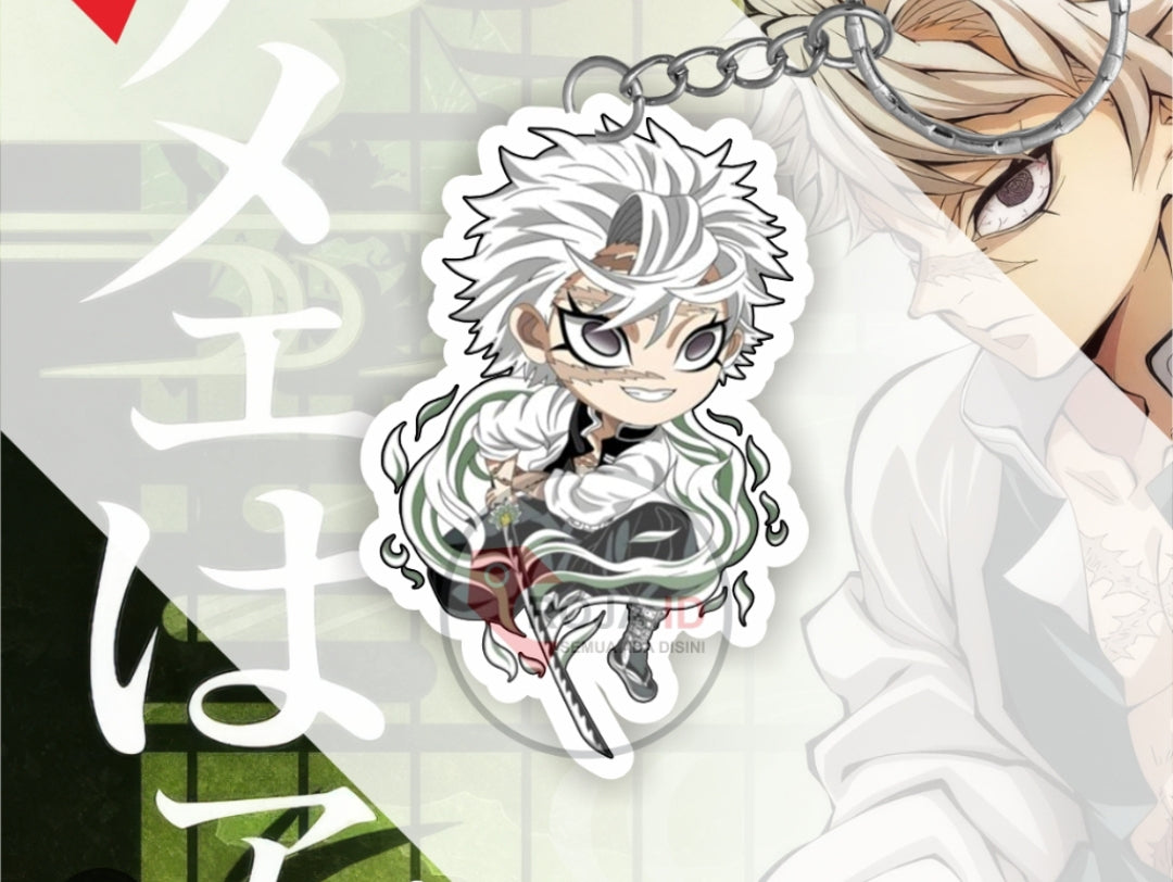 Porte cle demon slayer sanemi