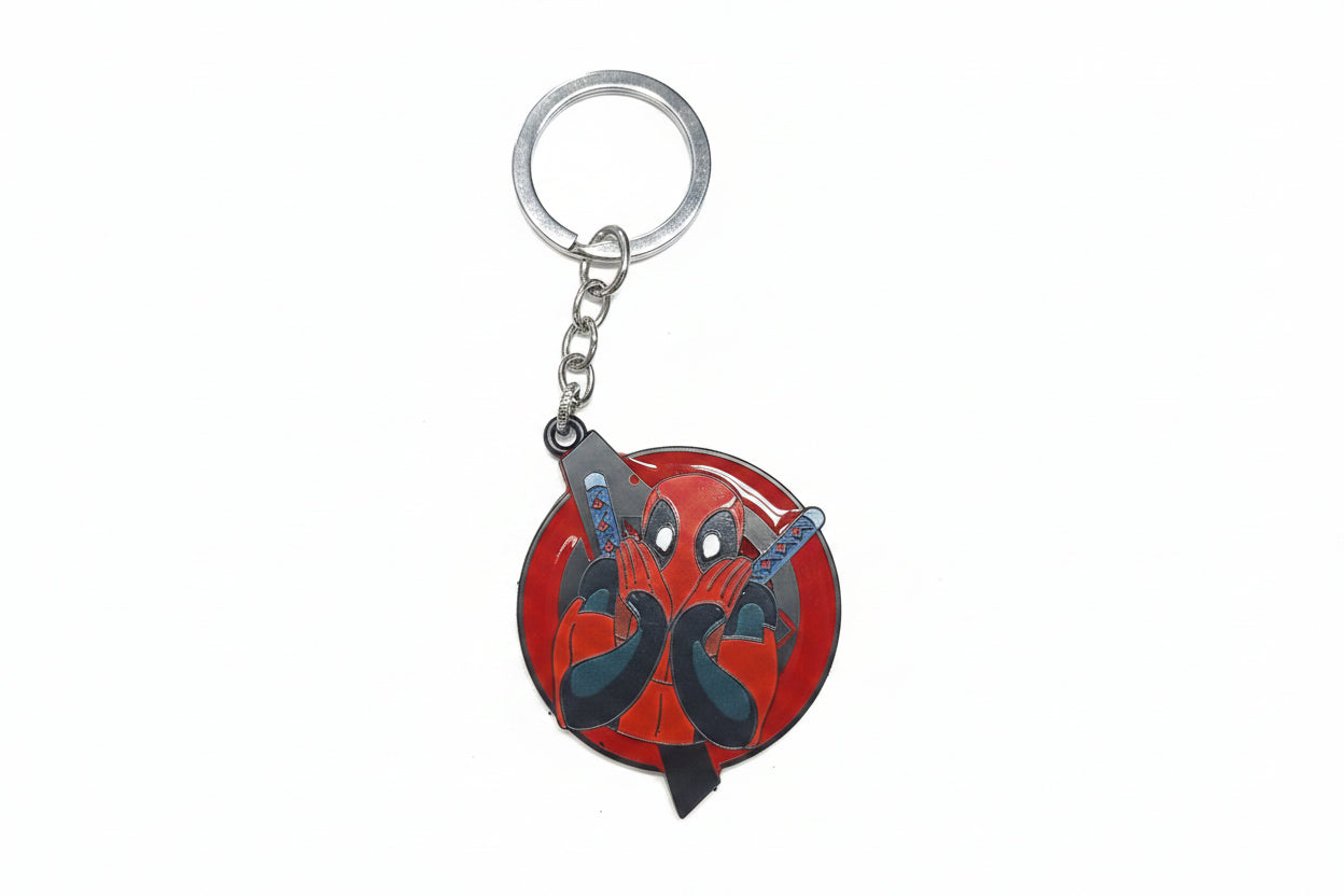 Porte clé Metal Deadpool