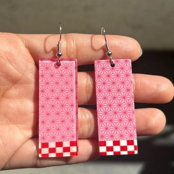 Boucles d'oreilles Demon Slayer -Nezuko-