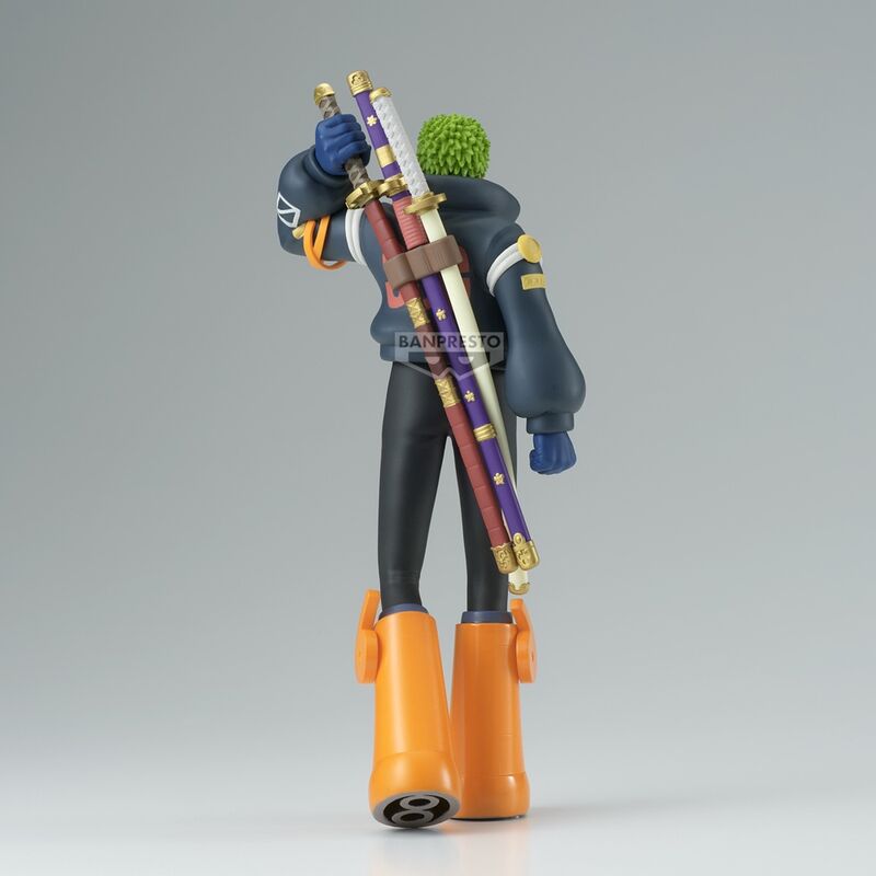 ONE PIECE THE SHUKKO RORONOA ZORO EGGHEAD FIGURE