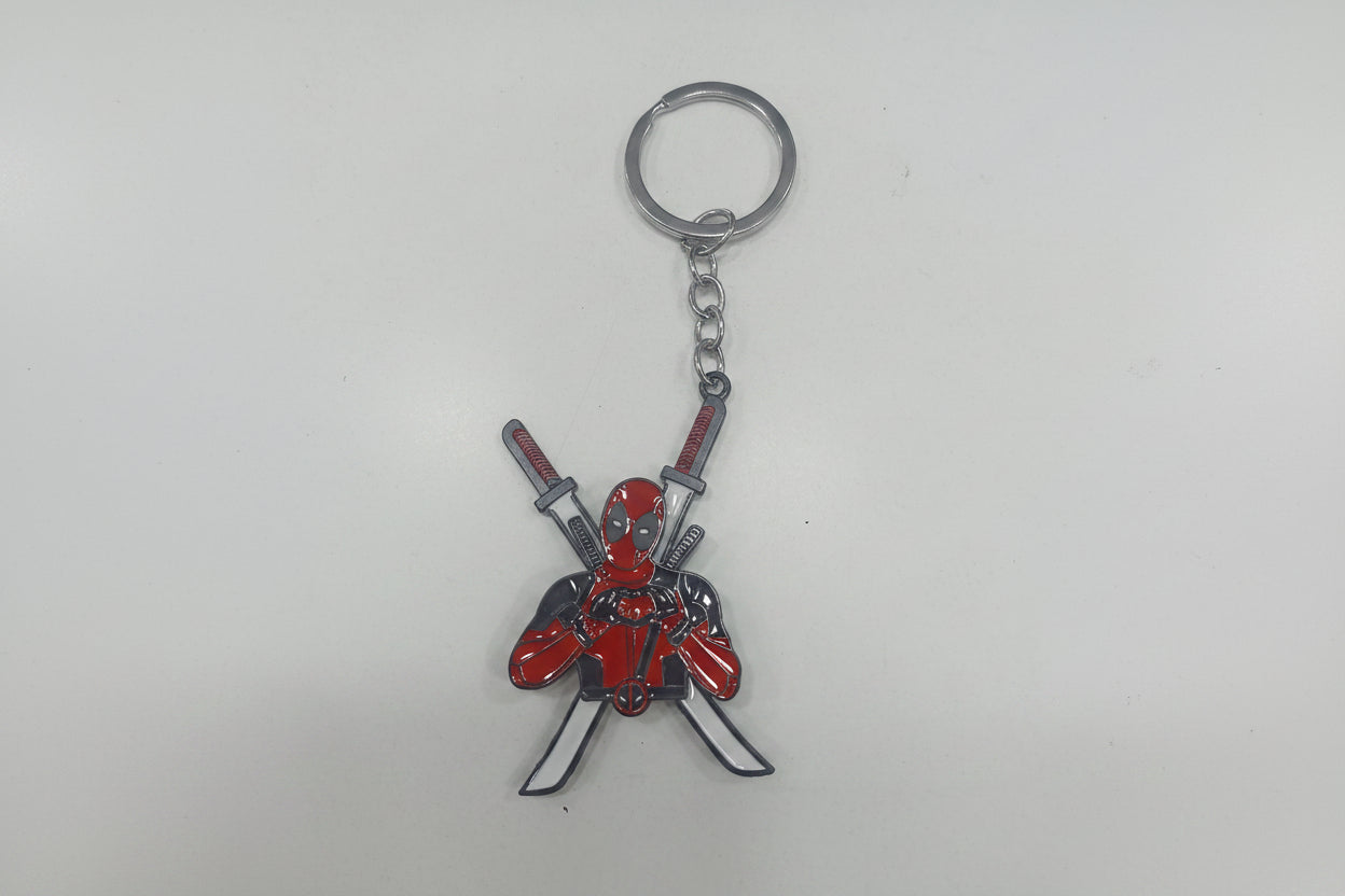 Porte clé Metal Deadpool