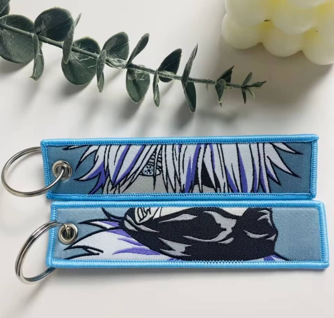 Porte  cle Tissue Jujutsu kaisen -Gojo