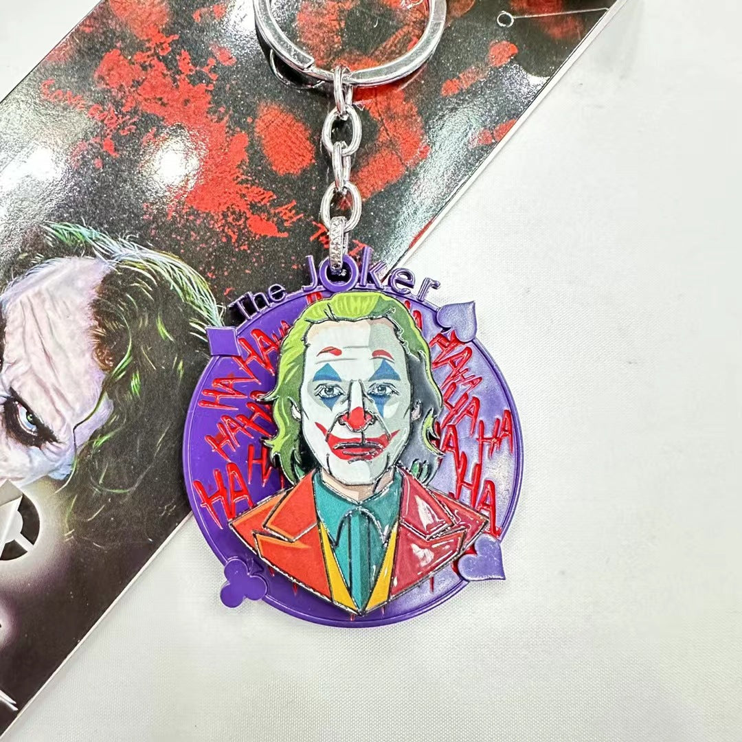 Porte clé Metal joker