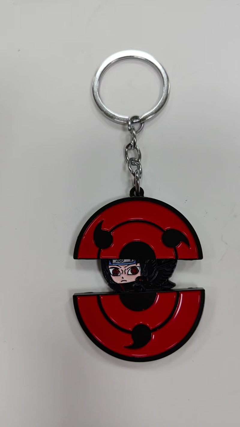 Porte Cle Metal Naruto - Itachi