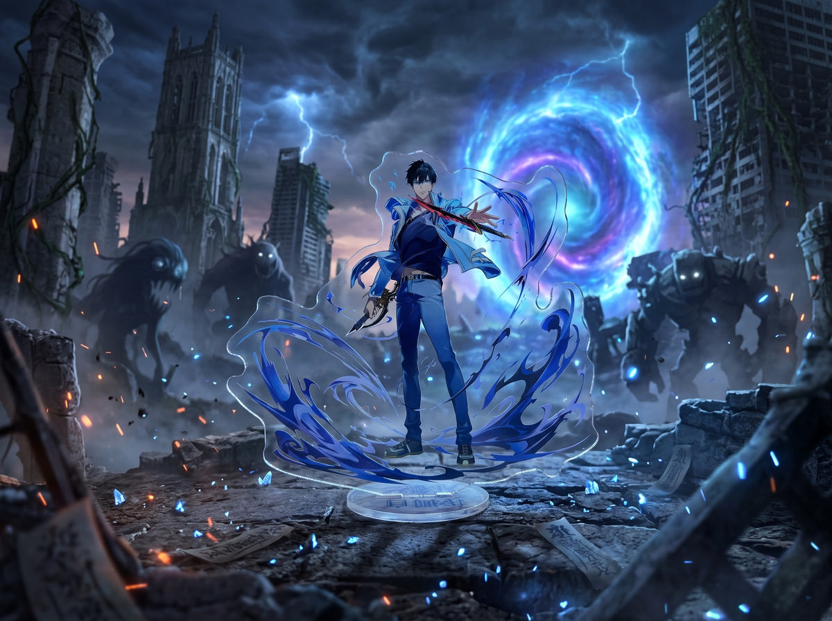 Figure Stand Solo Leveling - Sung Jin-Woo -