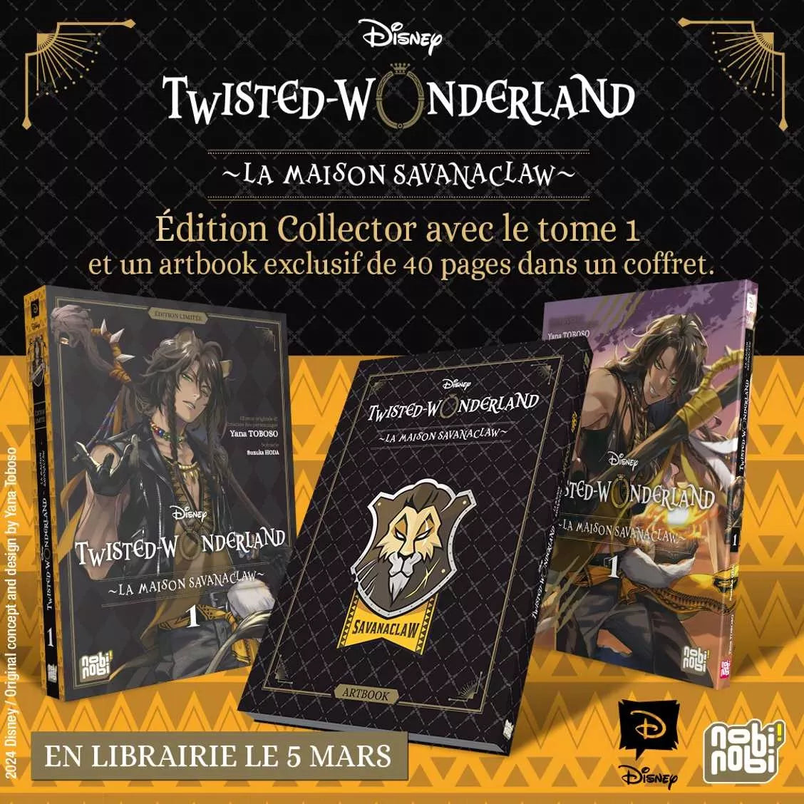 Twisted-Wonderland - La Maison Savanaclaw - Édition limitée T01