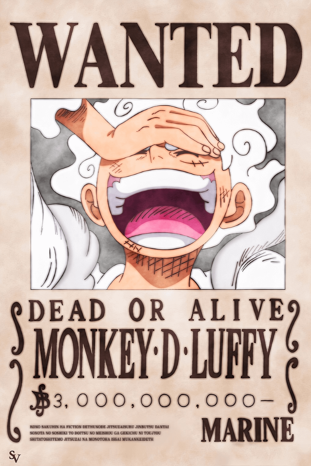 Poster One Piece- LUFFY