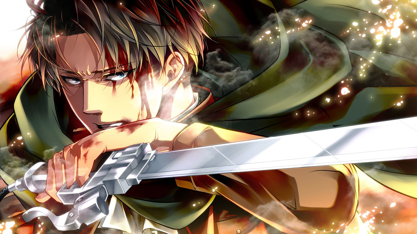 Poster Attack on Titan -levi-