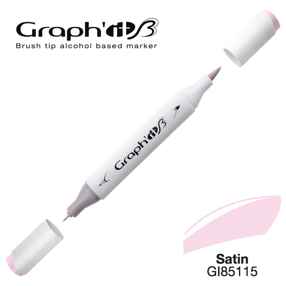 MARQUEUR BRUSH GRAPH'IT ALCOOL- SATIN 5115