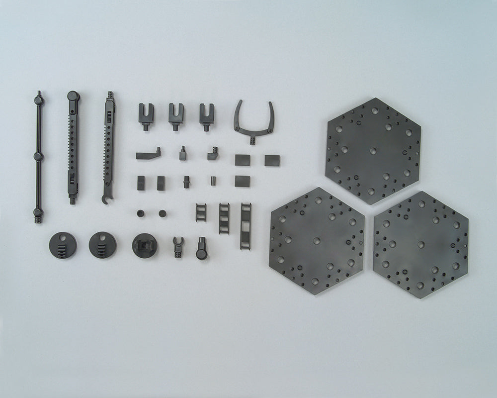 1/100 DISPLAY STAND ACTION BASE 4 BLACK