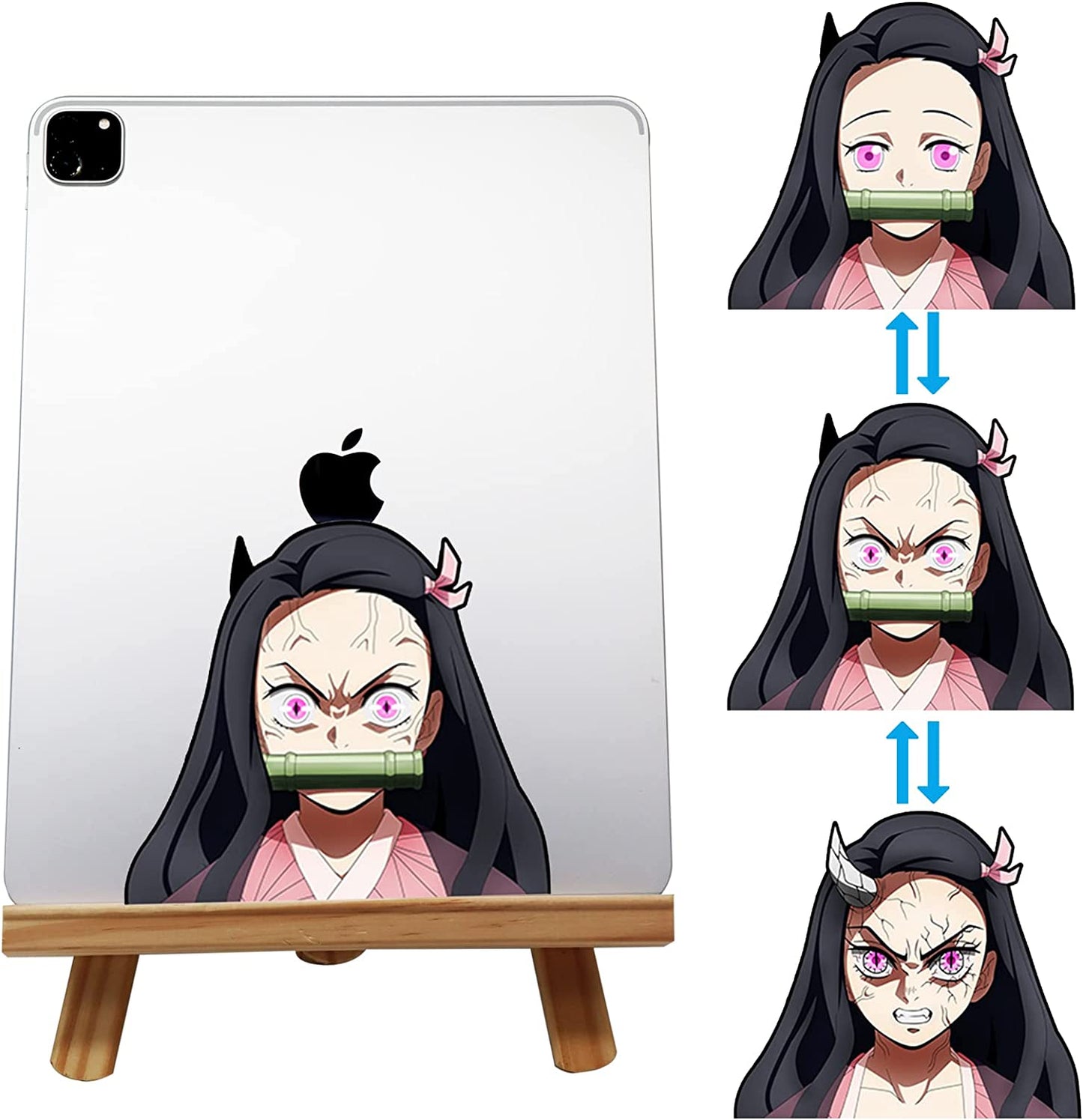 Sticker 3D Demon Slayer - Nezuko- Phone case